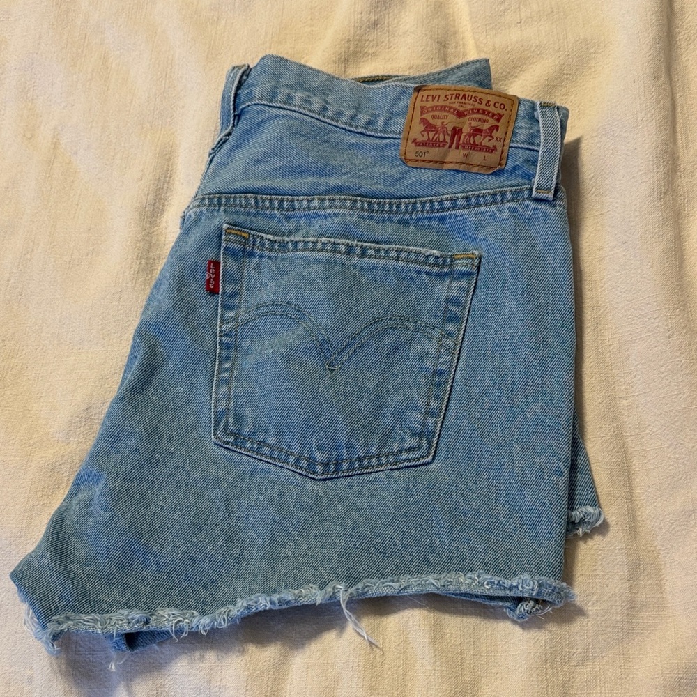 Levi's 501 Light Denim Shorts